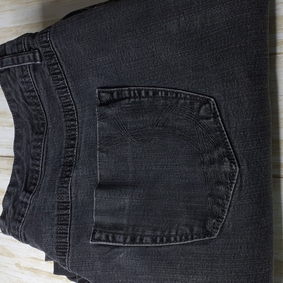 Just My Size Bootcut Curvy Faded Black Jeans Size 20W - Picture 16 of 16